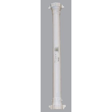 All-Source 1-1/4 In. X 16 In. White Plastic Double-End Extension Tube 495913